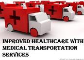 Improved Healthcare with Medical Transportation Services Powerpoint Presentation