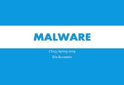 Malware Powerpoint Presentation
