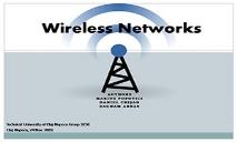 Wireless Networks PowerPoint Presentation