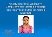 Anxiety Disorders Powerpoint Presentation