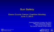 About Skin Cancer PowerPoint Presentation
