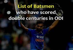 Double Centuries in ODI PowerPoint Presentation