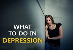 What To Do In Depression PowerPoint Presentation