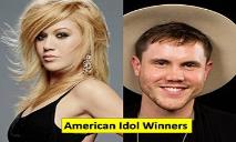 American Idol Winners PowerPoint Presentation