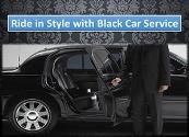 Ride in Style with Black Car Service Powerpoint Presentation