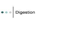 Digestion-Higher Level PowerPoint Presentation