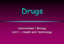 Drugs PowerPoint Presentation