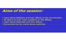 Fertilizers And Pesticides PowerPoint Presentation
