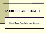 Exercise And Health Powerpoint Presentation
