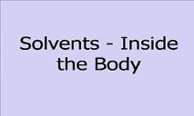 Solvents PowerPoint Presentation