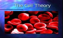 The Cell Theory PowerPoint Presentation