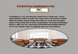 Keya valley Resor-Best Hotels Near Kumbhalgarh to Stay PowerPoint Presentation