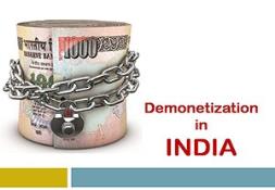 Demonetization in India PowerPoint Presentation