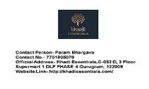 Organic Skin Care Products, Ayurvedic Herbs, And Hair Care PowerPoint Presentation
