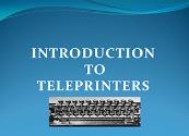 TELEPRINTERS Powerpoint Presentation