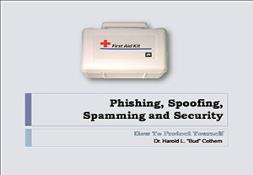 Phishing Spoofing Spamming Security Powerpoint Presentation