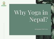 Meditation and yoga in Nepal. Powerpoint Presentation