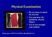 Clinical examination of the thyroid Powerpoint Presentation