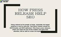 How Press Release Improve SEO for your business PowerPoint Presentation