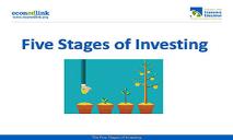 Five Stages of Investing PowerPoint Presentation