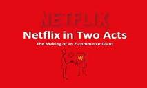 Netflix PowerPoint Presentation