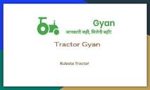 Kubota Tractor PowerPoint Presentation