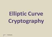 Elliptic Curve Cryptography Powerpoint Presentation