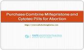 Purchase Combine Mifepristone and Cytotec Pills for Abortion Powerpoint Presentation