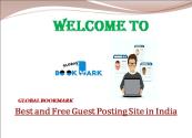 Best and Free Guest Posting Site in India Powerpoint Presentation
