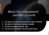 PRESENTATION ON MOON Powerpoint Presentation