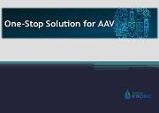 One-Stop Solution for AAV Powerpoint Presentation