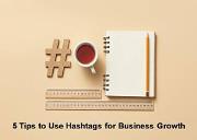 5 Perks of using Hashtags for Business Growth Powerpoint Presentation