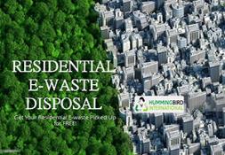RESIDENTIAL E-WASTE DISPOSAL Powerpoint Presentation