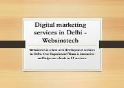 Digital Marketing Services in Delhi Powerpoint Presentation
