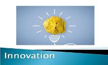 Innovation PowerPoint Presentation
