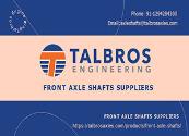 Front Axle Shafts Suppliers Powerpoint Presentation