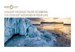 Siberia Holiday Tours Powerpoint Presentation