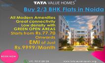 2-3 BHK Flats in Noida PowerPoint Presentation