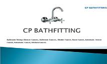 Buy Best Bathroom Fittings at Best Price PowerPoint Presentation