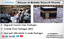 Best and Affordable Umrah Packages PowerPoint Presentation