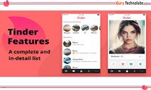 Tinder Featurtes PowerPoint Presentation