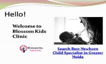 Search Best Newborn Child Specialist in Greater Noida PowerPoint Presentation