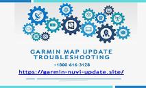 Update Garmin Nuvi GPS PowerPoint Presentation
