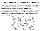 What is Doodle Art and How is it Important Powerpoint Presentation