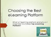 Best eLearning Platform Powerpoint Presentation