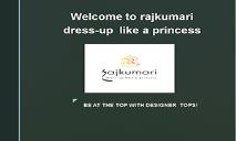 BE AT THE TOP WITH DESIGNER TOPS PowerPoint Presentation