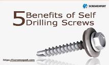 5 Benefits of Self Drilling Screws PowerPoint Presentation