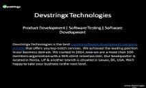 Custom Software Development Company in India PowerPoint Presentation