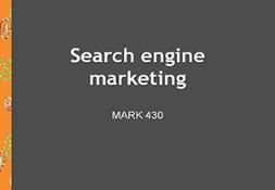 Search Marketing PowerPoint Presentation