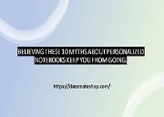 Custom Notebook Printing India Powerpoint Presentation